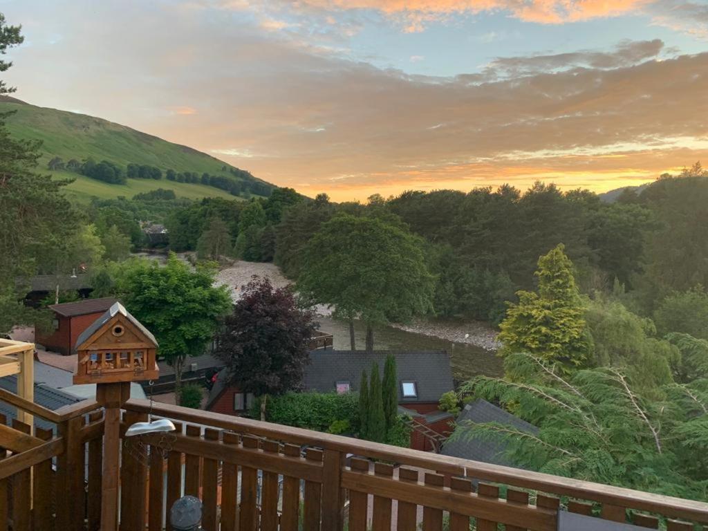 Beautiful 2 Bedroom Lodge With Stunning Views Blair Atholl Exterior foto