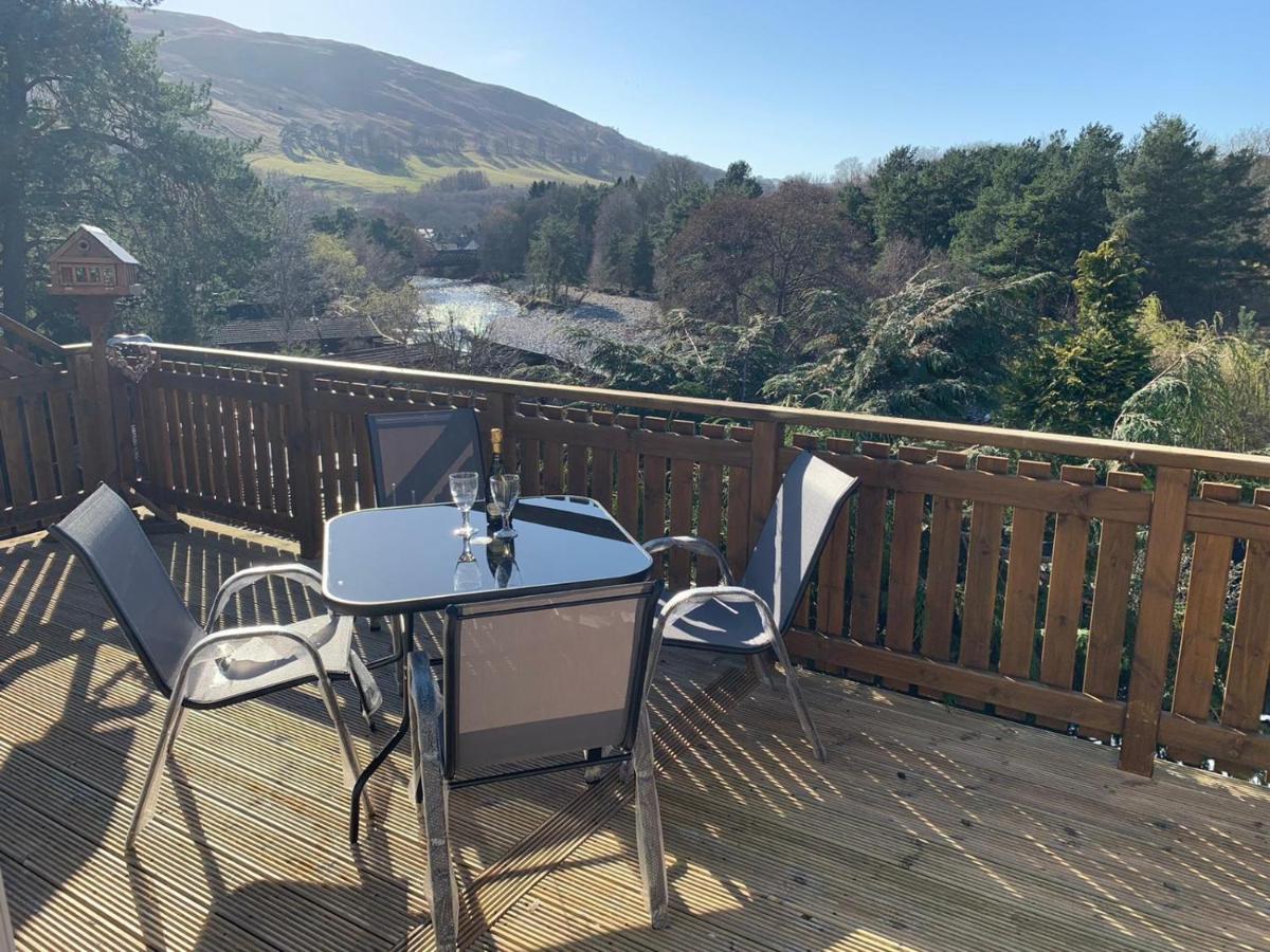 Beautiful 2 Bedroom Lodge With Stunning Views Blair Atholl Exterior foto