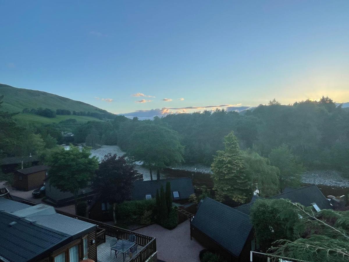 Beautiful 2 Bedroom Lodge With Stunning Views Blair Atholl Exterior foto
