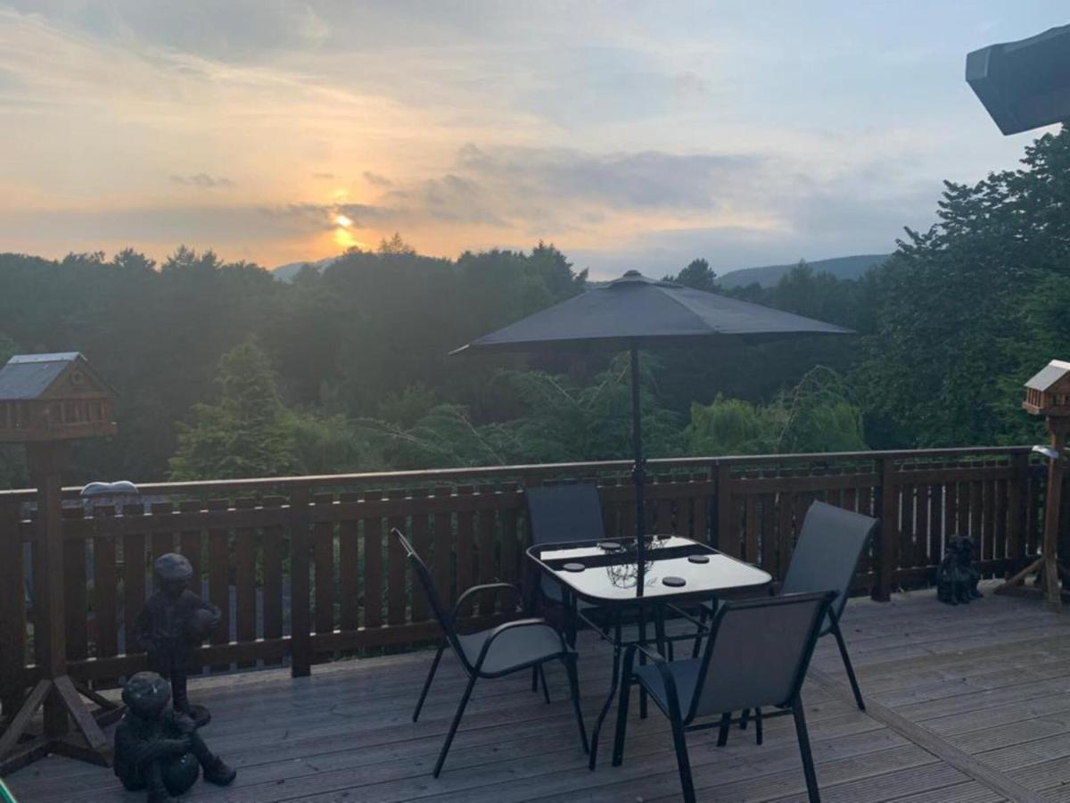 Beautiful 2 Bedroom Lodge With Stunning Views Blair Atholl Exterior foto